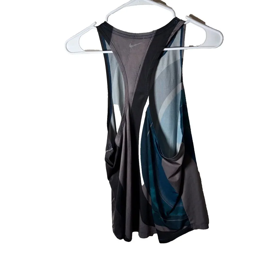 Nike Tank Top Women's Medium Running Dri-Fit Round Neck Racerback Active